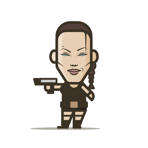 Loogmoji of Angelina Jolie