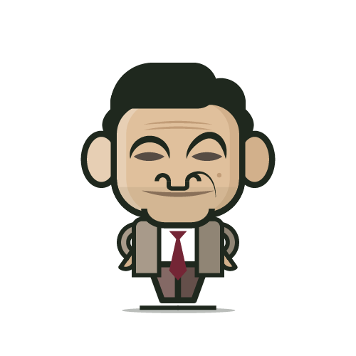 Loogmoji of Mr. Bean
