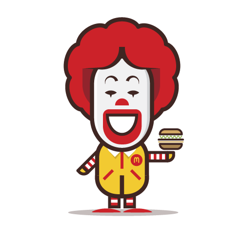 Loogmoji of Ronoald McDonald