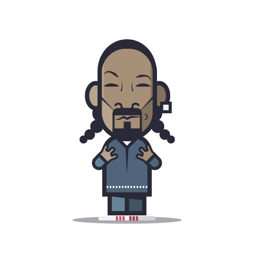 Loogmoji of Snoop Dogg