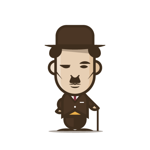 Loogmoji of Charlie Chaplin