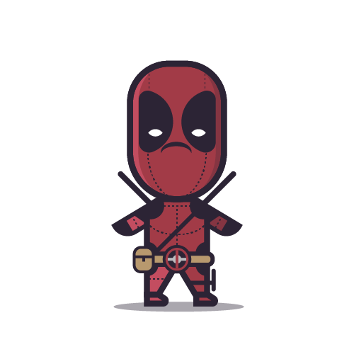 Loogmoji of Deadpool