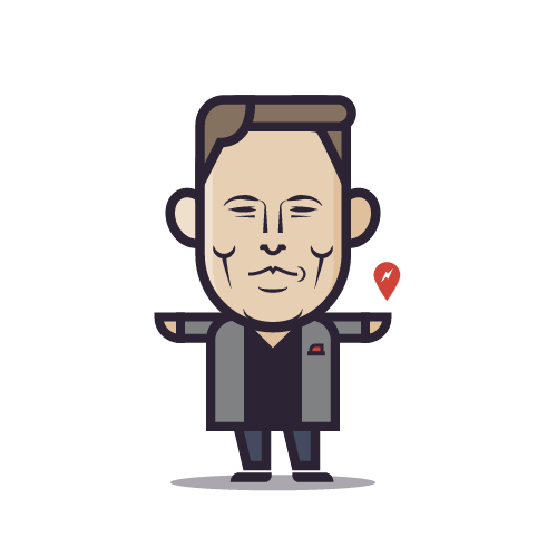 Loogmoji of Elon Musk