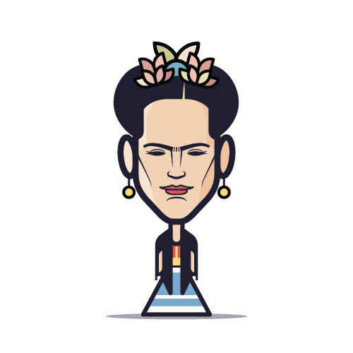 Loogmoji of Frida Kahlo