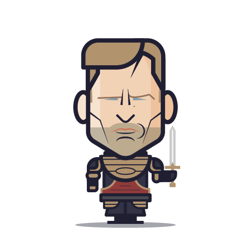 Loogmoji of Jamie Lannister