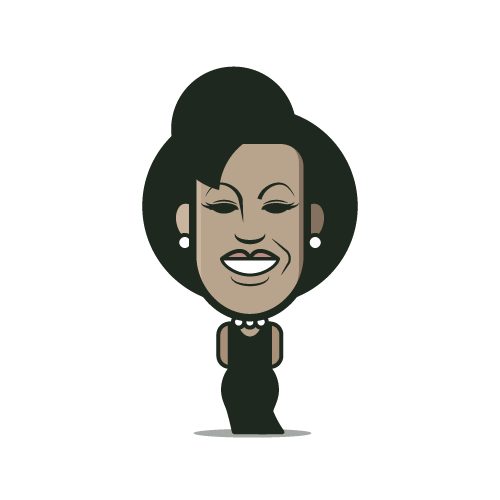 Loogmoji of Michelle Obama