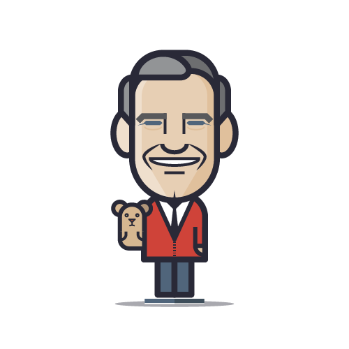 Loogmoji of Mr. Rogers