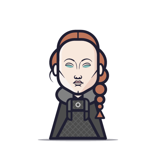 Loogmoji of Sansa Stark