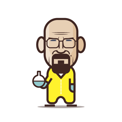 Loogmoji of Walter White