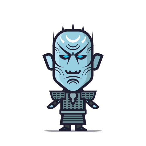 Loogmoji of The White Walker Night King