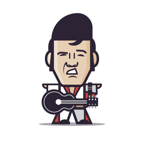 Loogmoji of Elvis Presley