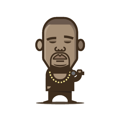 Loogmoji of Kanye West