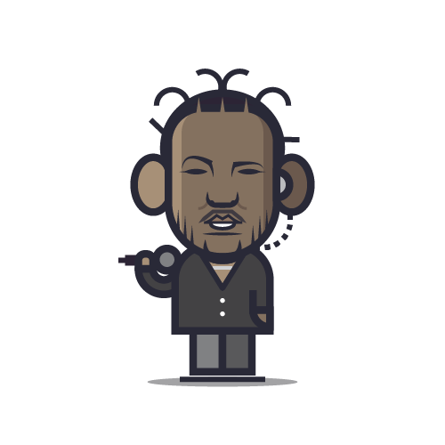 Loogmoji of Kendrick Lamar