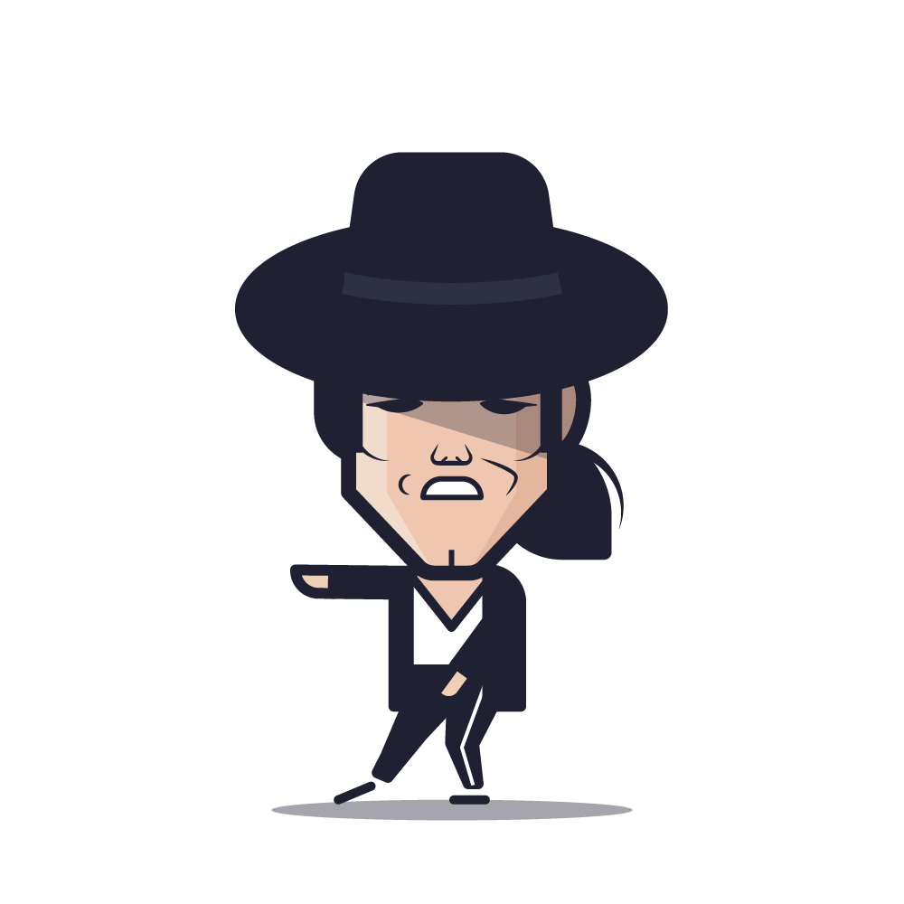 Loogmoji of Michael Jackson in Billie Jean