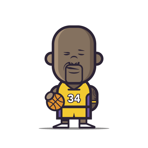 Loogmoji of Shaquille O'Neil