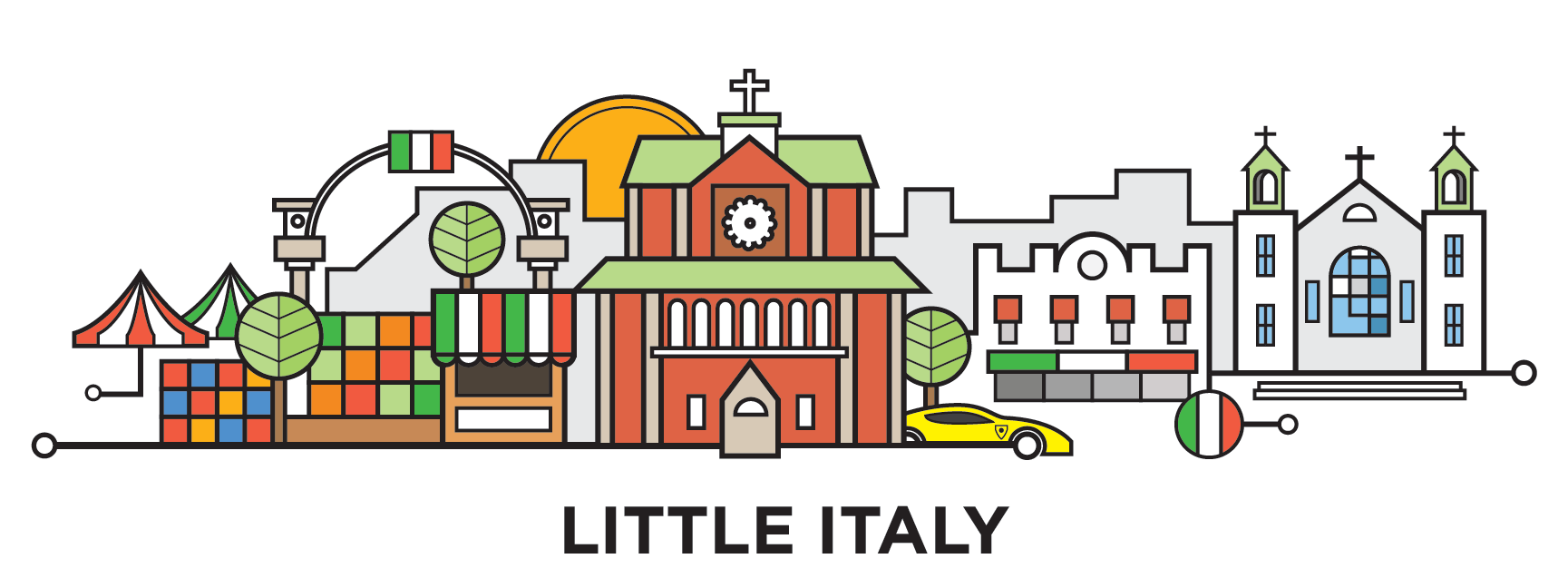 mtl-litte-italy-cityline-illustration-by-loogart