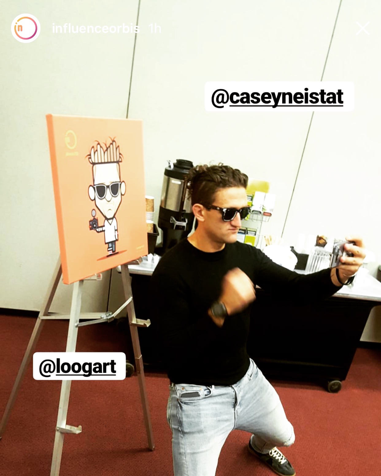 Casey Neistat Loogmoji by Loogart