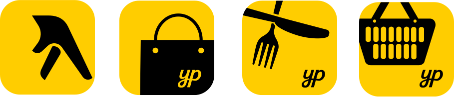 Yellow Pages app icons solution 1 by Loogart